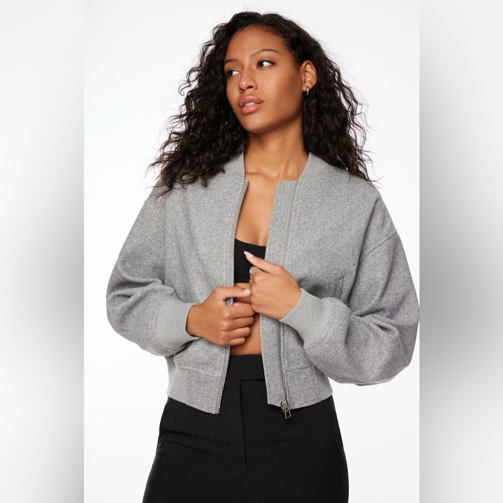 Medium Grey Dynamite Bomber Jacket